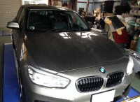 島田市　BMW 1シリーズ　ダウンサス・コイルスプリング交換